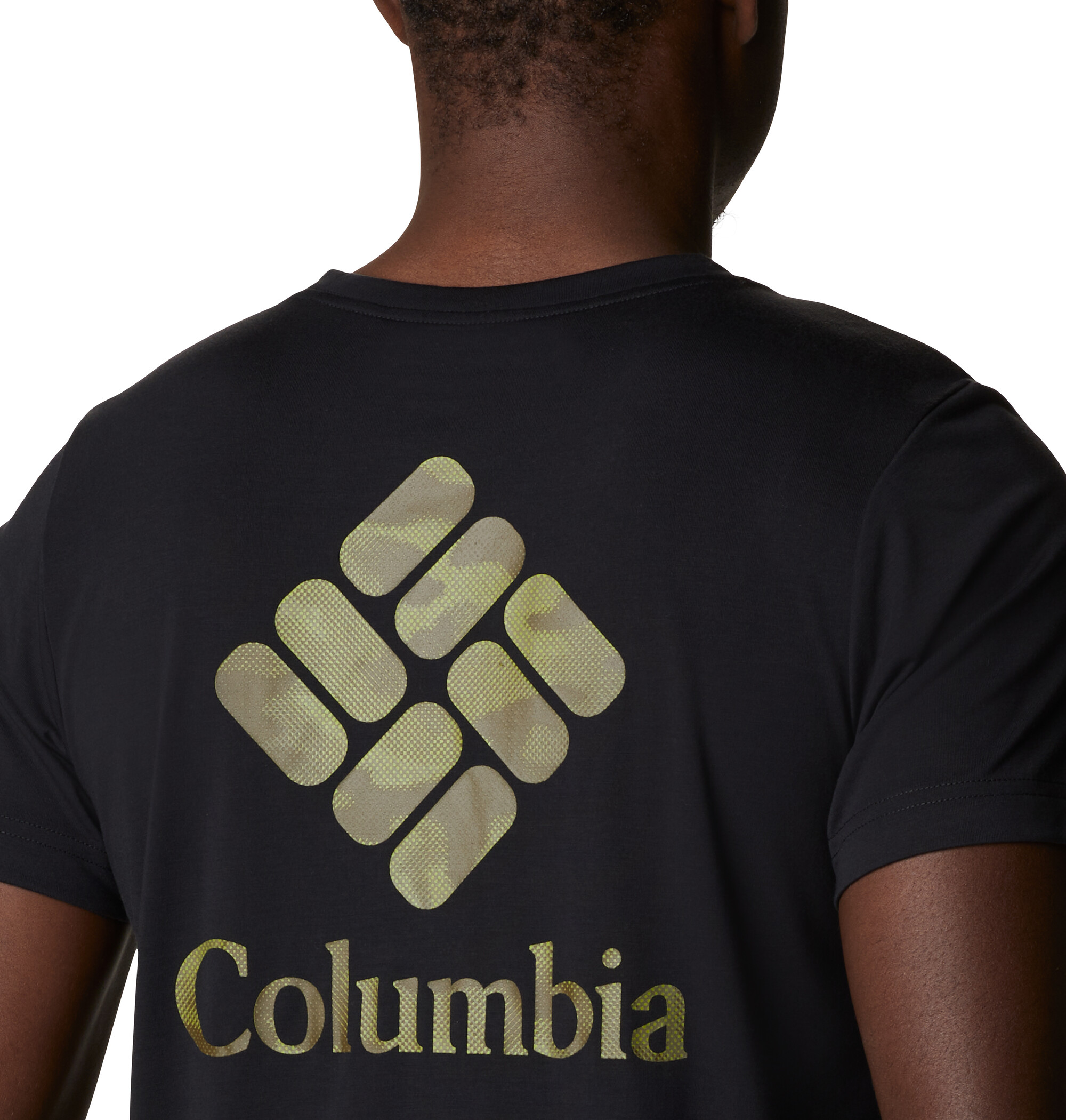 Columbia Maxtrail Kurzarm Logo T-Shirt Herren grau