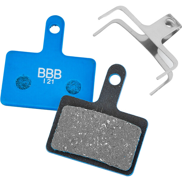BBB Cycling DiscStop BBS-53T Pastillas Freno Disco Deore BR-M525, azul