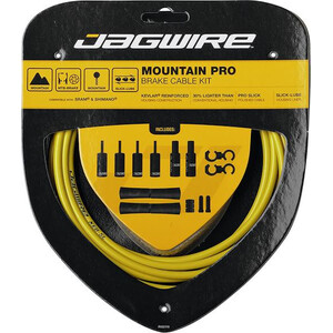 Jagwire Mountain Pro Brake Cable Kit イエロー