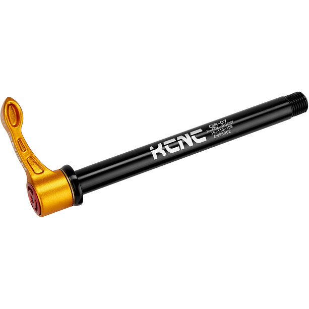KCNC KQR07-SH Quick & Easy Thru-Axle 15x110mm Fox gold