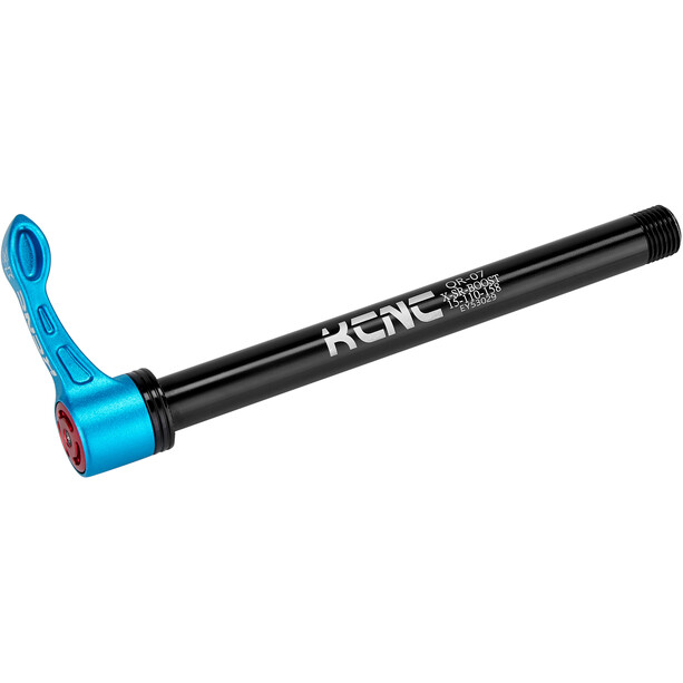 KCNC KQR07-SR Quick & Easy Axe traversant 15x110mm RS Maxle, bleu