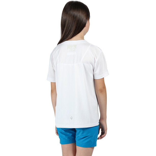 Regatta Alvarado V T-Shirt Kinder weiß/blau