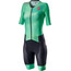 Castelli Free Sanremo 2 Tri Suit korte mouwen Dames, groen/zwart
