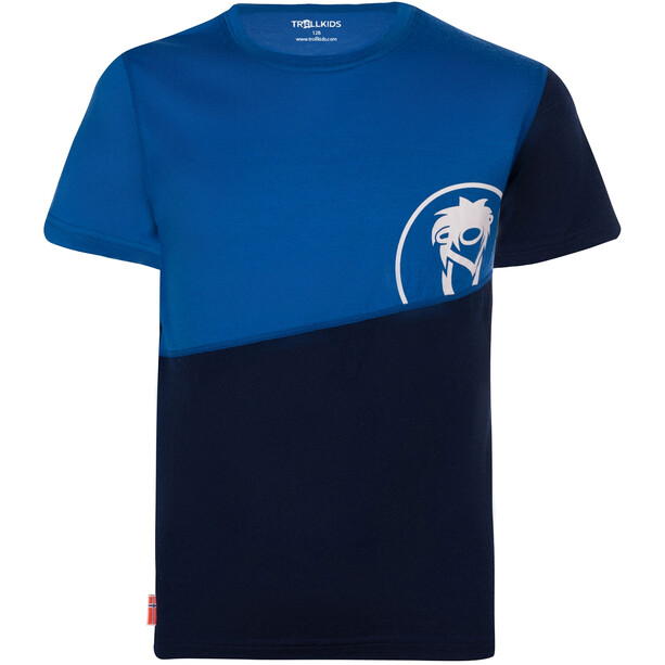 TROLLKIDS Sandefjord T-shirt Enfant, bleu