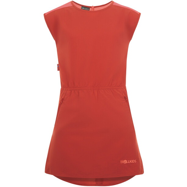 TROLLKIDS Arendal Dress Girls mystic red/coral