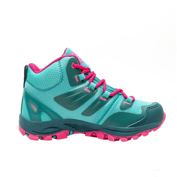 TROLLKIDS Rondane Hiker Mid-Cut Schuhe Kinder grün/pink