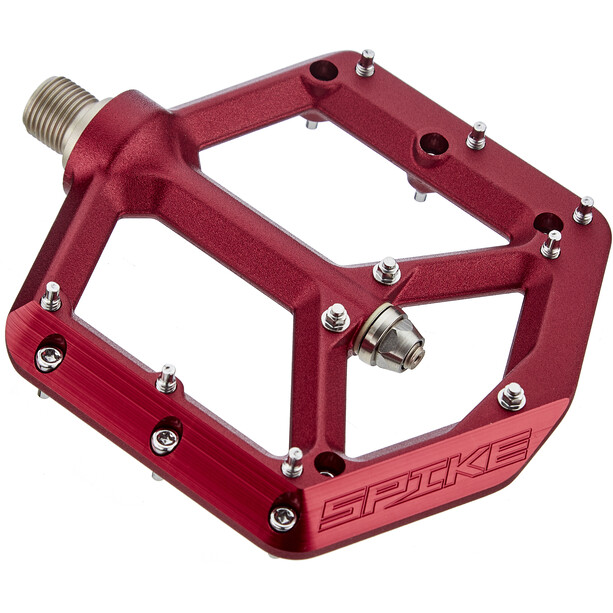 Spank Spike Reboot Flat Pedals red