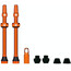 Muc-Off MTB & Road Kit de valve Tubeless 80mm, orange