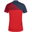 VAUDE Tremalzo IV Camiseta Hombre, rojo/azul