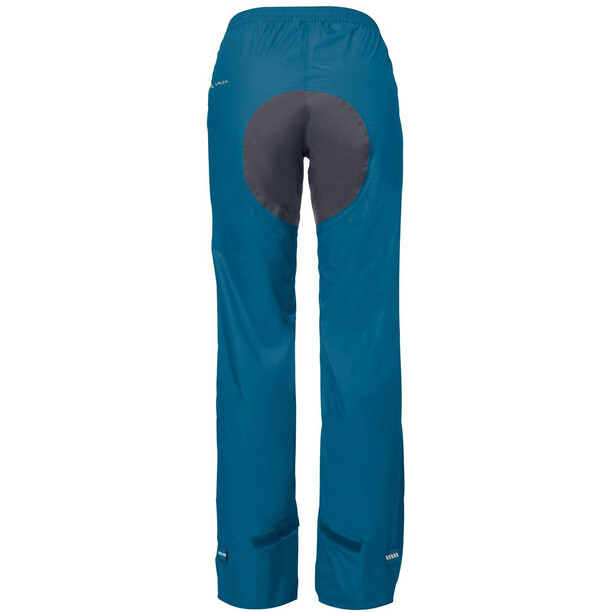VAUDE Drop II Pantalones Mujer, azul