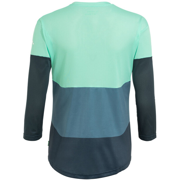 VAUDE Moab V LS T-Shirt Kobiety, zielony/niebieski