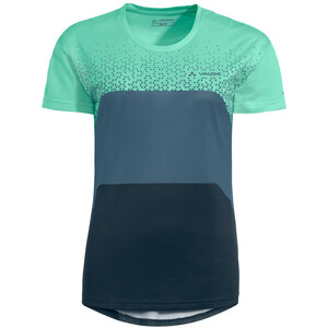 VAUDE Moab VI T-shirt Damer, grøn/blå