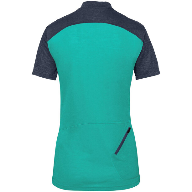 VAUDE Tremalzo IV Camiseta Mujer, Turquesa/azul