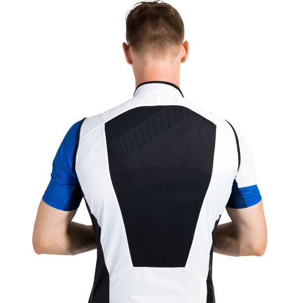 VAUDE Air Pro Vest Heren, zwart/wit