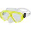 CAMPZ Dykningssætmaske + snorkel Børn, gul/gennemsigtig