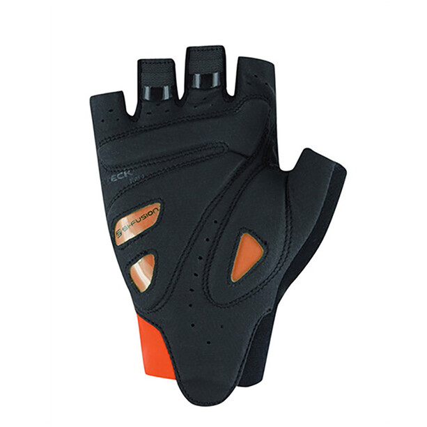 Roeckl Icon Handschoenen, zwart/oranje