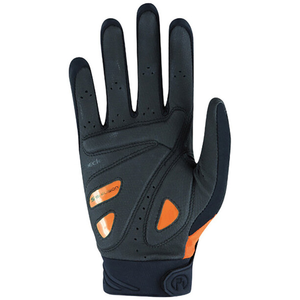 Roeckl Morgex Handschuhe schwarz/orange