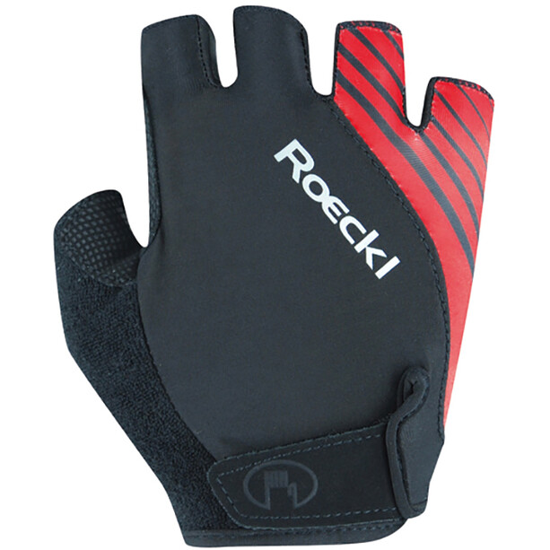 Roeckl Naturns Handschuhe schwarz/rot