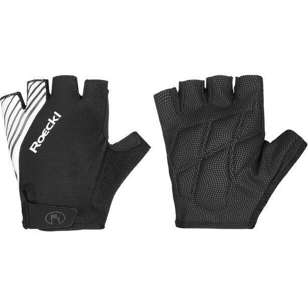 Roeckl Naturns Handschuhe schwarz/weiß