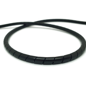 capgo Blue Line Spiral slange Ø4,8 / 6mm 2m black