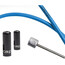 capgo Blue Line Vario Jeu de câbles pour tige de selle télescopique dropper, bleu