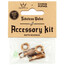 Peaty's X Chris King MK2 Kit Accesorios para Válvulas Tubeless, marrón