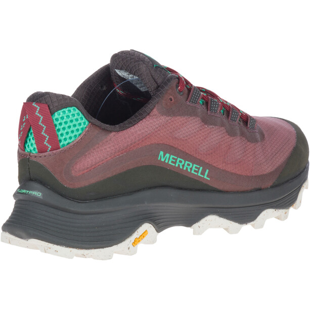 Merrell Moab Speed Schuhe Damen rot/grün