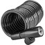 ABUS 3506K Candado de cable en espiral, negro
