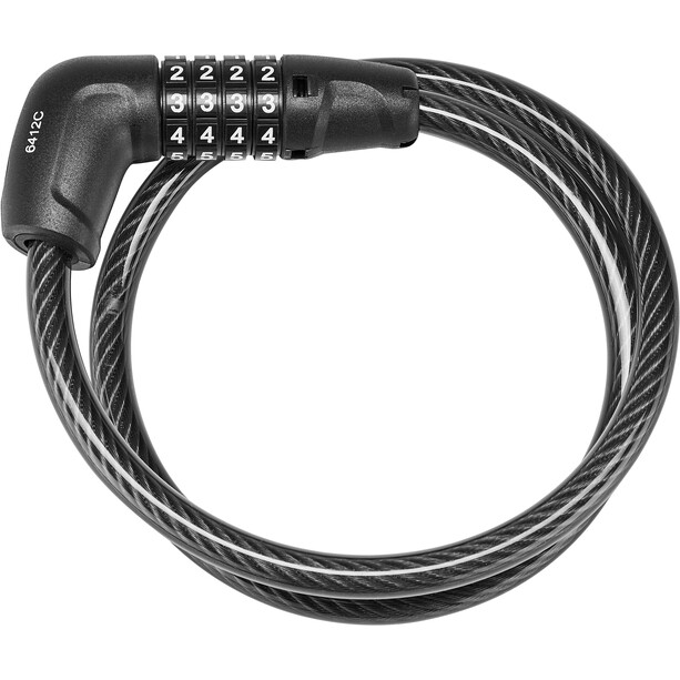 ABUS 6412C Câble antivol, noir