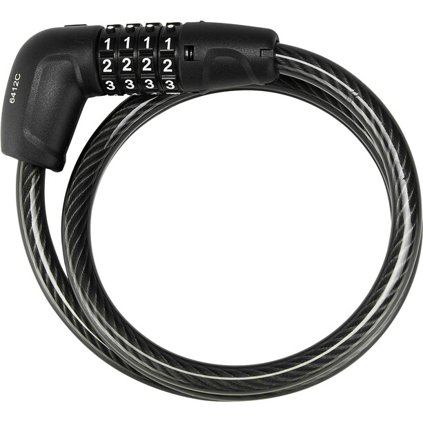 ABUS 6412C SCLL Câble antivol, noir