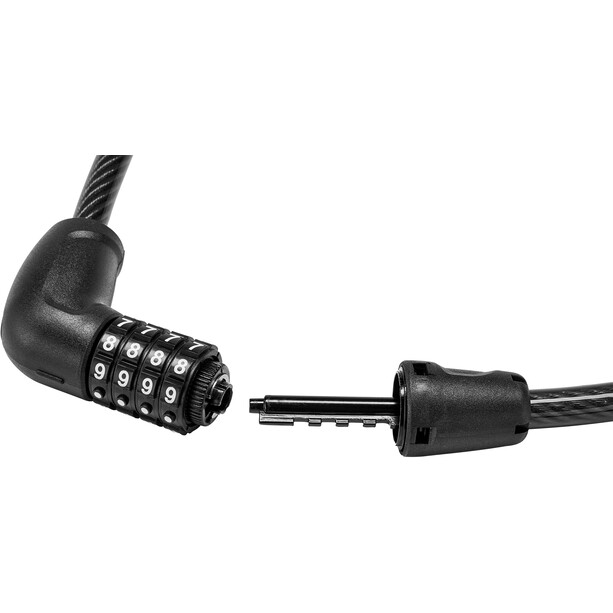 ABUS 6412C SR Câble antivol, noir
