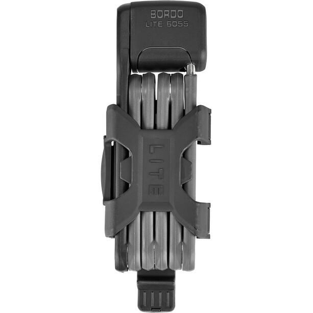 ABUS Bordo Lite Mini 6055/60 SH Candado Plegable, negro