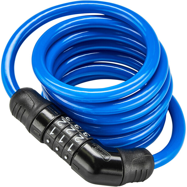 ABUS Star 4508C Coil Cable Lock 150cm blue