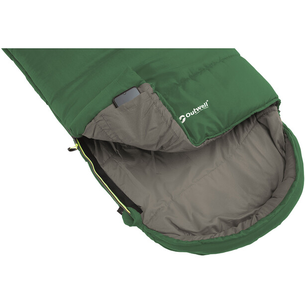 Outwell Campion Sac de couchage Adolescents, vert