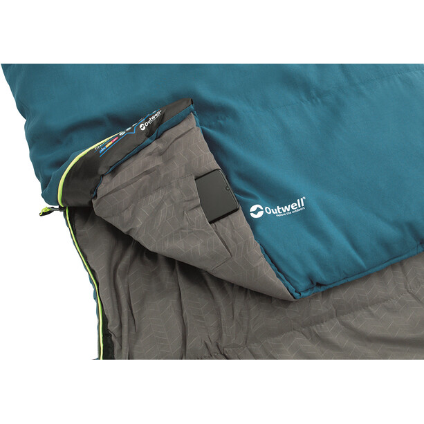 Outwell Campion Lux Sac de couchage, turquoise