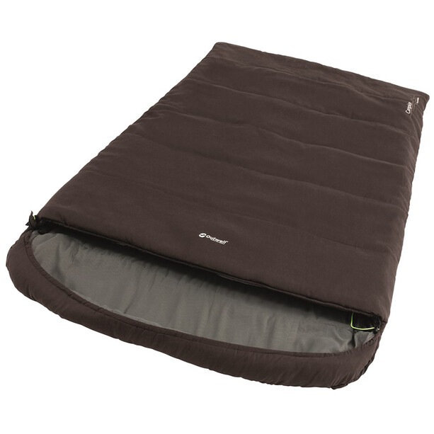 Outwell Campion Lux Double Sleeping Bag, marrón/gris