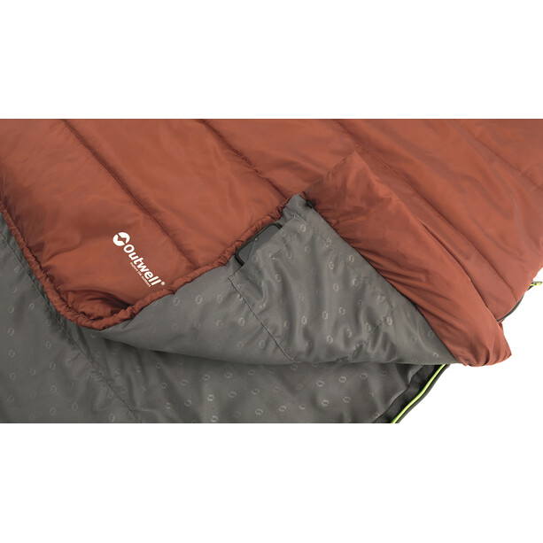 Outwell Canella Lux Sleeping Bag warm red