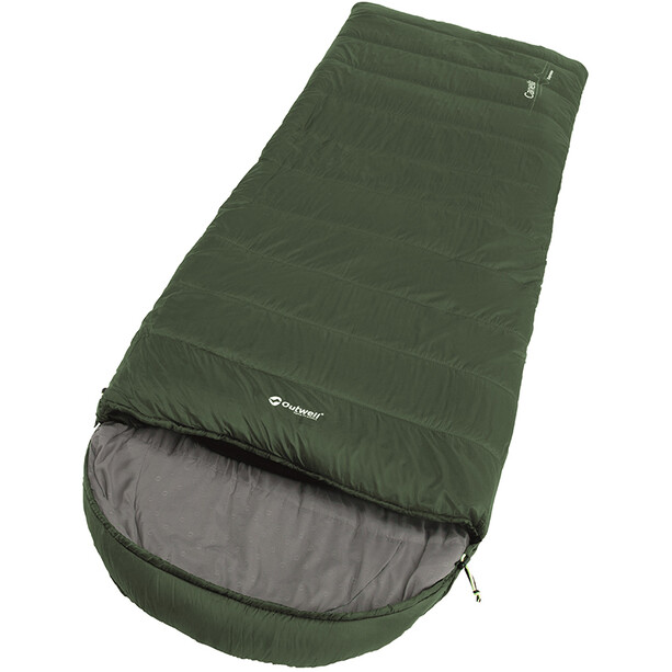 Outwell Canella Supreme Sleeping Bag, verde