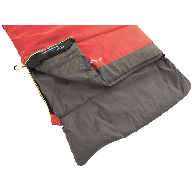 Outwell Celebration Lux Schlafsack rot