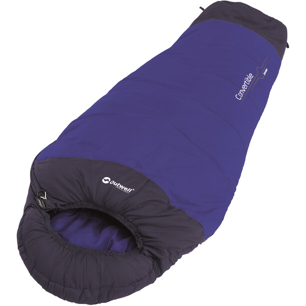 Outwell Convertible Sleeping Bag Youth, violeta