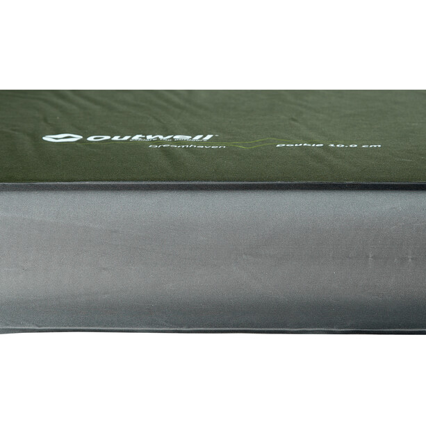 Outwell Dreamhaven Double Matelas gonflable 10cm, olive