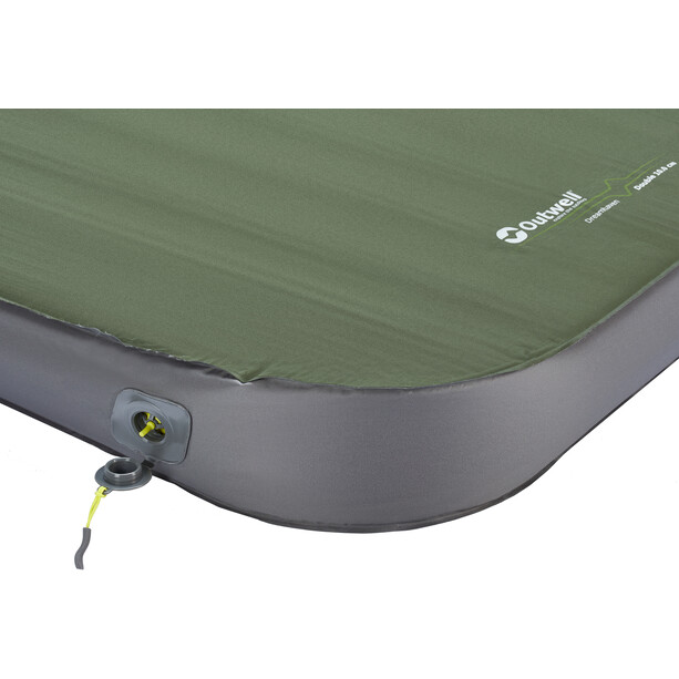 Outwell Dreamhaven Double Airbed 10cm elegant green