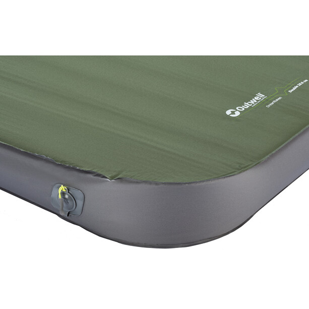 Outwell Dreamhaven Double Matelas gonflable 10cm, olive