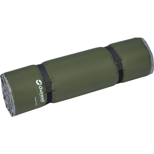 Outwell Dreamhaven Single Matelas gonflable 10cm, olive