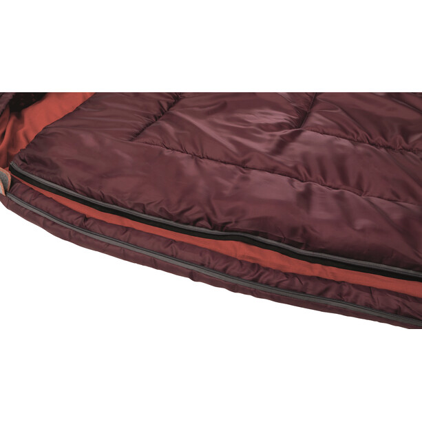 Easy Camp Nebula Sleeping Bag M, czerwony