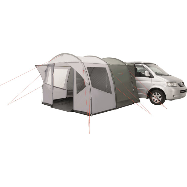 Easy Camp Wimberly Auvent jonction avec voiture, blanc/gris