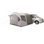 Easy Camp Wimberly Auvent jonction avec voiture, blanc/gris