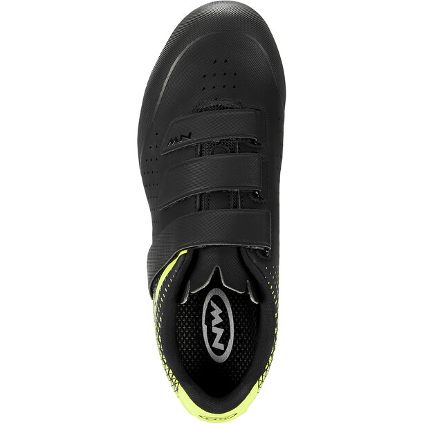 Northwave Origin 2 Shoes Men black/yellow fluo