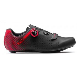Northwave Core Plus 2 Schuhe Herren schwarz/rot schwarz/rot