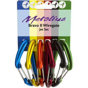 Metolius Bravo II Set mousquetons 6-Pack 